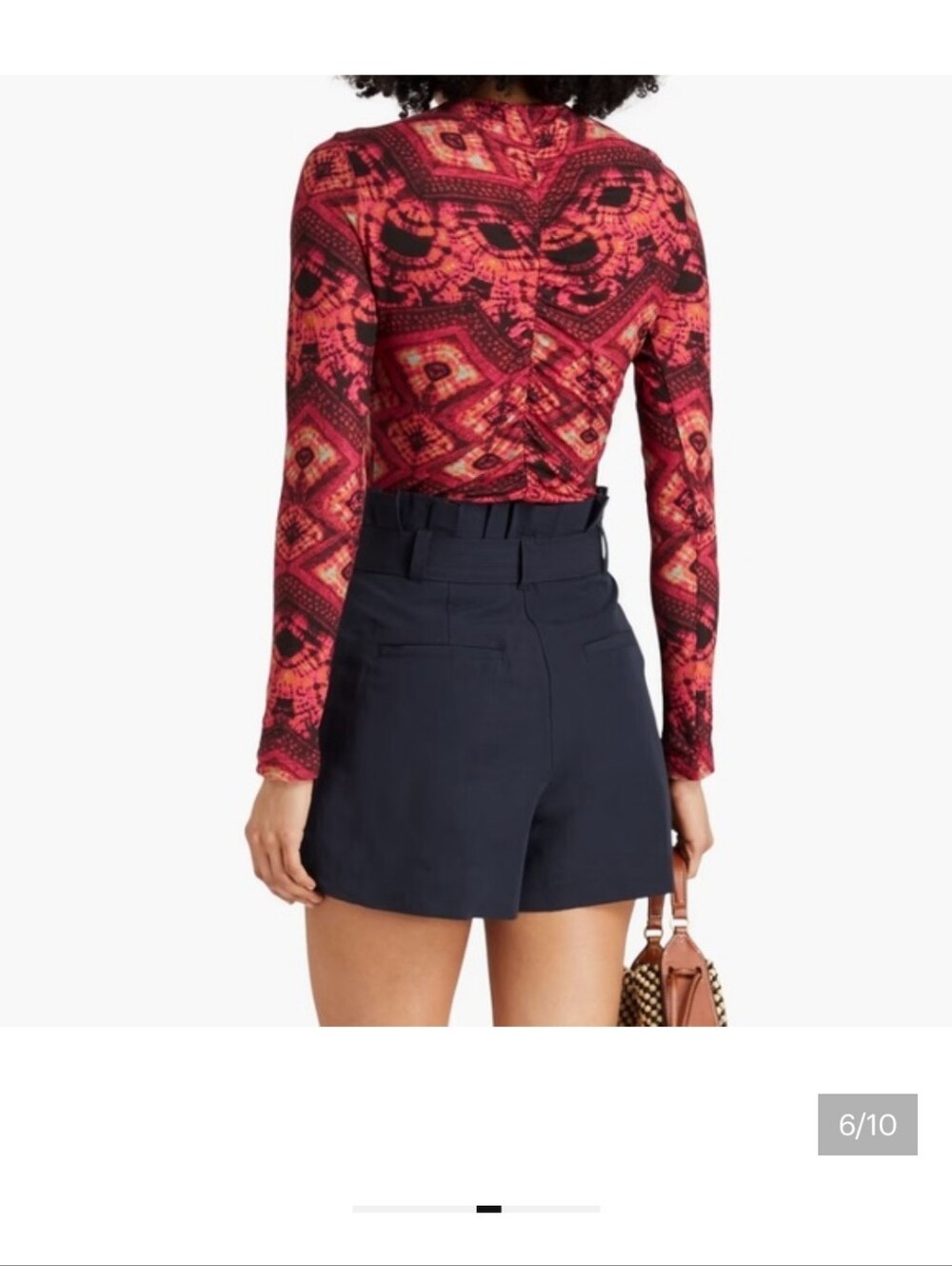 Ulla Johnson Ruffle Front Tee - Picture 2 of 4